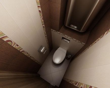 Плитка для туалету - фото дизайну, укладання своїми руками
