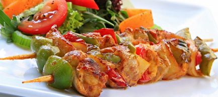 De ce bărbații gătesc kebab shish mai bine decât femeile, Shashlik vesel 1