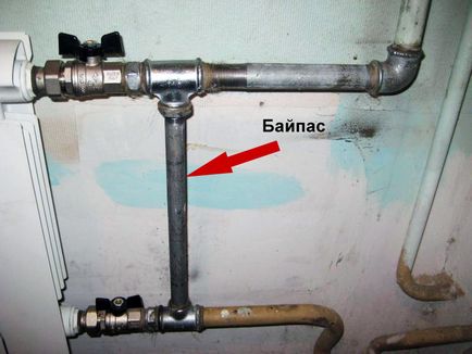 Conectarea radiatoarelor de încălzire, schemelor de legare