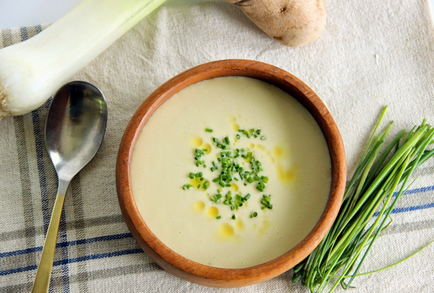 A megfelelő táplálkozás leves recept póréhagyma - leves póréhagyma - egészséges táplálkozás