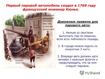 Презентація на тему історія автомобіля