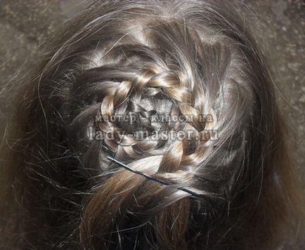 Hairstyle melc, instrucțiuni pas cu pas cu fotografie