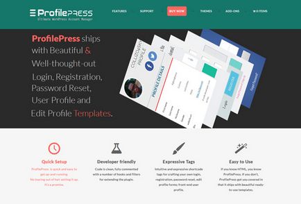 Plugin-ul Profilepress pentru crearea formularelor de înregistrare, a înregistrărilor și a paginilor de profil în wordpress