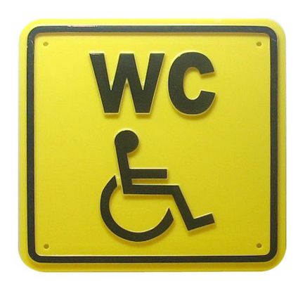 Programul de accesibil pentru WC pentru persoanele cu handicap