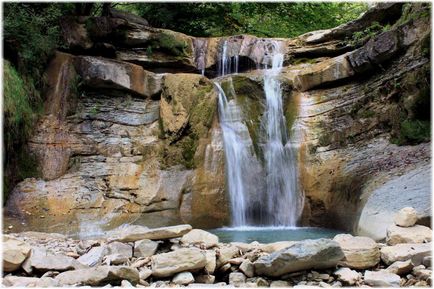 Cascadele din Pshad cum să ajungi din Gelendzhik, pe hartă, excursii, fotografii