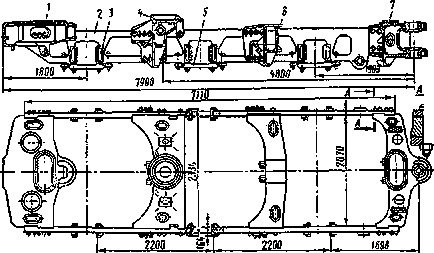 Cadru de transport pentru locomotive electrice