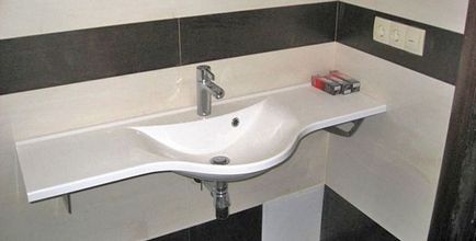 Dimensiunea chiuveta înălțime și lățime standard de baie