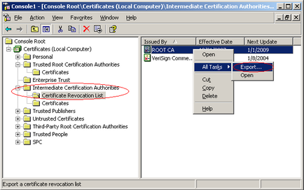 Extinderea lanțului de centre de certificare bazate pe Microsoft ca, pentru administratorul de sistem