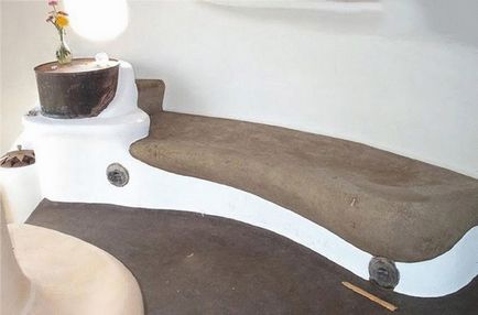 Sobe de sobă din lemn reactiv cu o sobă