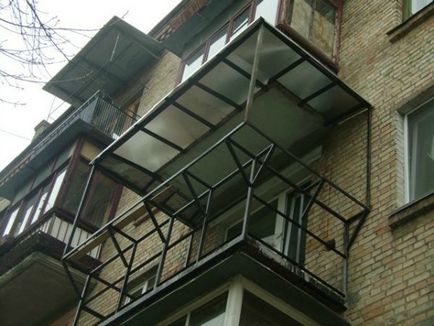 Repararea balconului cu propriile mâini (fotografie și video)