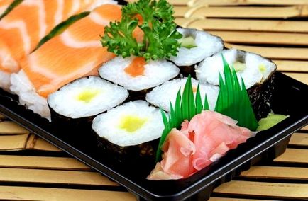 Sushi rețete acasă cu o fotografie, un blog culinar