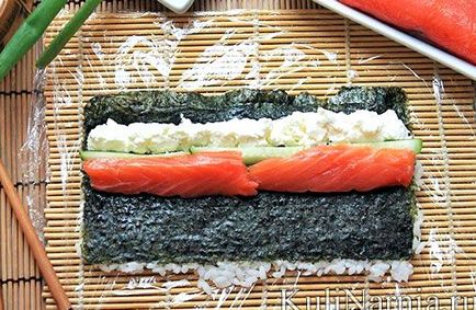 Sushi rețete acasă cu o fotografie, un blog culinar