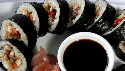 Sushi rețete acasă cu o fotografie, un blog culinar