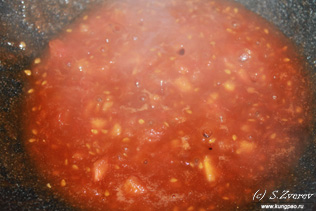 Рецепт смаженого рису з помідорами по-китайськи