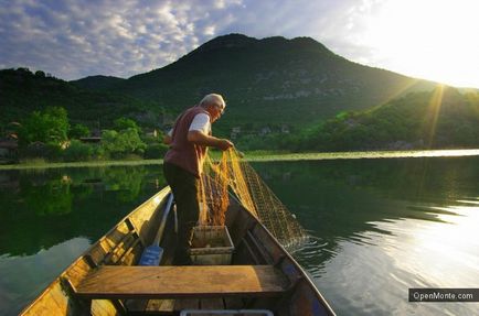 Pescuit în Muntenegru în Marea Adriatică