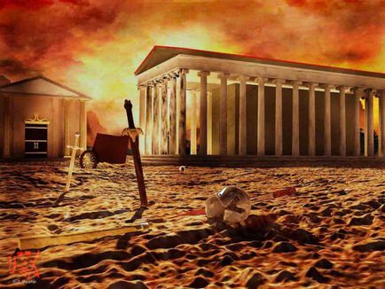 Római Birodalom elpusztult a korrupció, a rossz utak és a menekültek