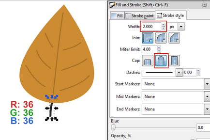 Trageți un arici în inkscape