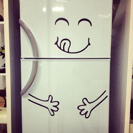 Desene pe frigider de către propriile mâini - site-ul profesorului
