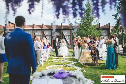 Розкішне весілля в бузковому кольорі алексей і елена