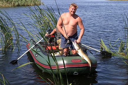 Rusă de pescuit pentru știuca »