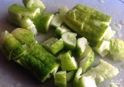 Salată de castraveți sparte - rețetă pas cu pas cu fotografie