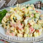 Salata cu croissons și fasole și porumb - cele mai bune retete pentru vacanta 2017