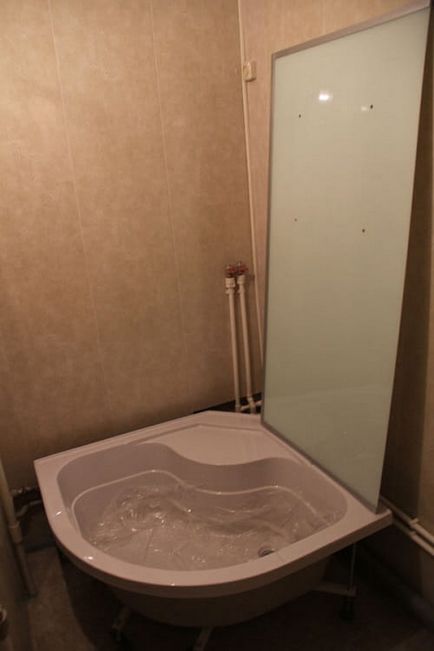 Збірка прямокутної душової кабіни - покрокова інструкція