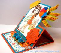 Scrapouse, scrapbooking - clasa de master, fabricarea rack-ului