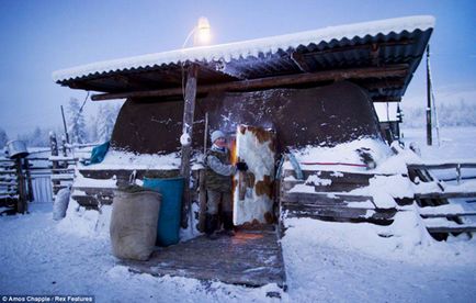 Село Оймякон - самий холодний населений пункт в світі