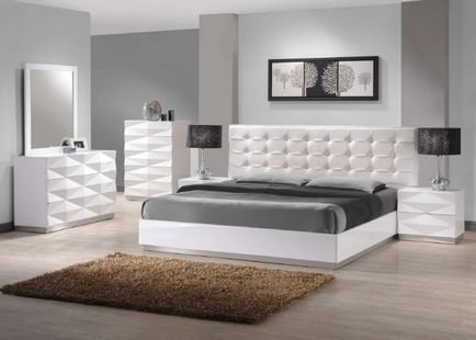 Сіра спальня - 65 фото ідеального поєднання інтер'єру сірою спальні