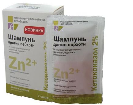 Шампунь кетоконазол проти лупи - інструкція і склад