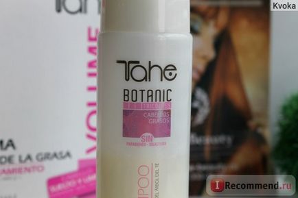 Шампунь tahe botanic volume shampoo tricology - «шампунь, який подовжує свіжість волосся і