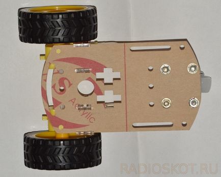 Alváz a kerekes robot (kerék) Alváz a kerekes robot