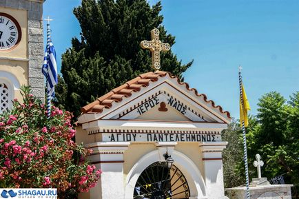 Сиана на Родосі церква святого Пантелеймона та інші визначні пам'ятки