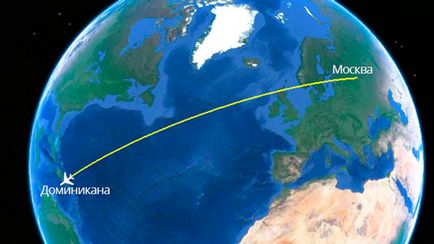 Hogyan repülni Dominikai Köztársaság Moszkva közvetlen járat