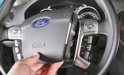 Зняття і установка рульового колеса, ford mondeo 4 manual