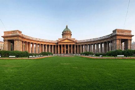 Catedrala Kazan din St Petersburg istorie, fotografie și adresă