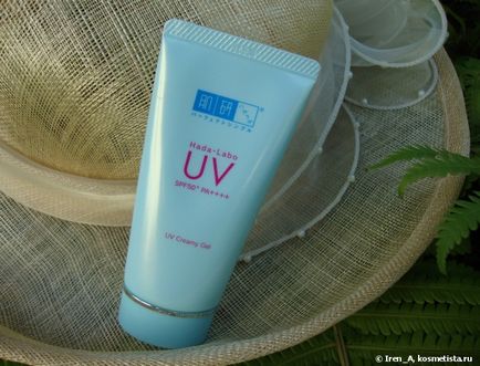 Protecție solară hada-labo japan acid hialuronic uv gel cremos spf 50 pa comentarii