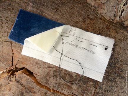 Hozzon létre egy bársonyzacskót, kozmetika táska, „Capri” a tengeri téma - Fair Masters - kézzel készített,