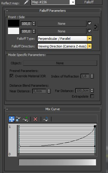 Crearea apei în vray-express