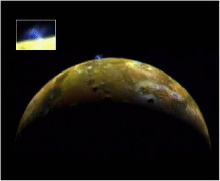 Jupiter holdjait, Io