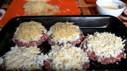 Stive de carne tocată în rețetă cuptor cu fotografie pas cu pas