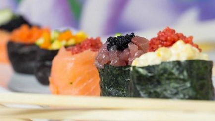 Sushi gunkan - ce este?