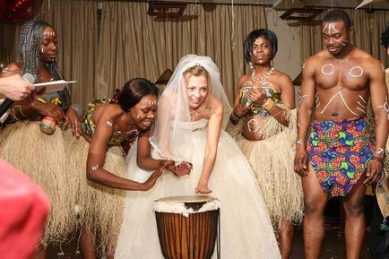 Nunta intr-un stil african din sectiunea de nunta in stiluri nationale - nunta este totul despre nunta!