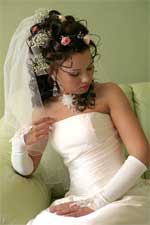 Esküvői szenvedély - elegáns esküvői képeket Galina Balovnevo - stylist szolgáltatások
