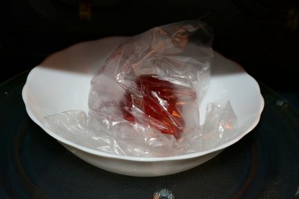 Sfeclă roșie într-un cuptor cu microunde într-un pachet - cum să gătească sfeclă într-un cuptor cu microunde rapid, pas cu pas reteta cu o fotografie