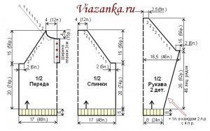 Светр реглан для хлопчика 4-5 років