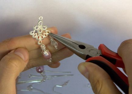 Своїми руками майстер-клас зі створення сережок «ніжний дотик», pro handmade
