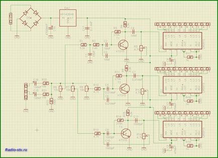 Schema de muzică color cu laser - o schemă simplă de vizualizare laser cu activare muzicală