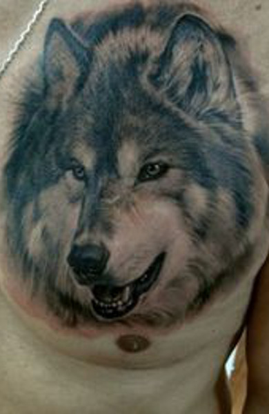 Tatuaj Husky - înțeles, schițe pentru tatuaje și fotografii